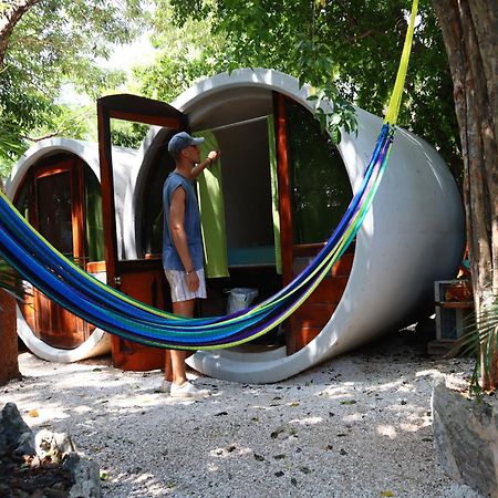 Hostal Mulut Tulum Pueblo Buitenkant foto