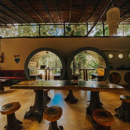 Hostal Mulut Tulum Pueblo Buitenkant foto