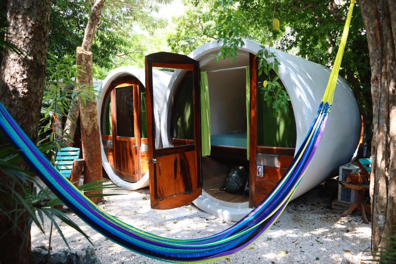 Hostal Mulut Tulum Pueblo Buitenkant foto