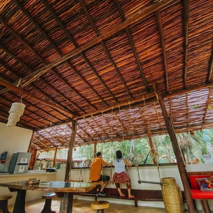 Hostal Mulut Tulum Pueblo Buitenkant foto
