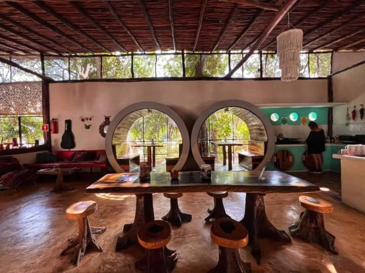 Hostal Mulut Tulum Pueblo Buitenkant foto
