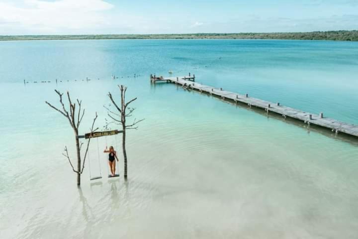 Hostal Mulut Tulum Pueblo Buitenkant foto