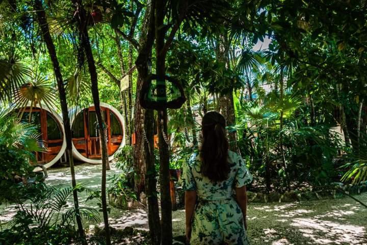Hostal Mulut Tulum Pueblo Buitenkant foto
