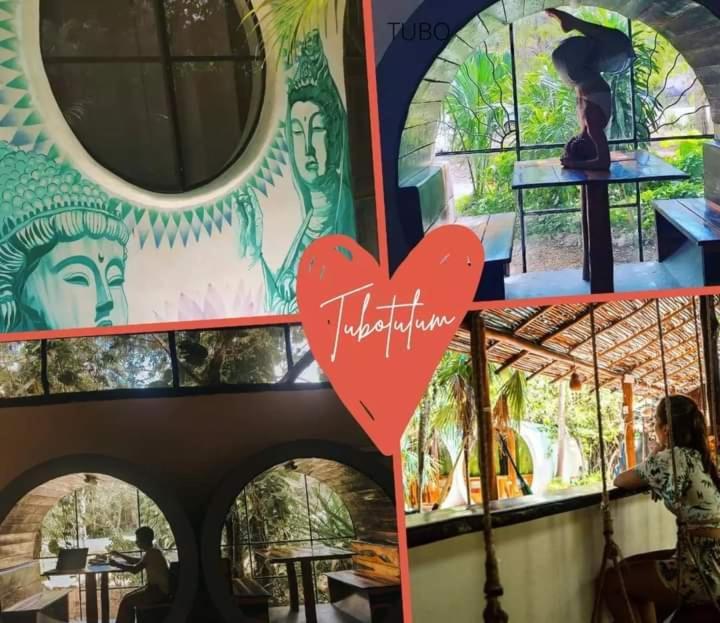 Hostal Mulut Tulum Pueblo Buitenkant foto