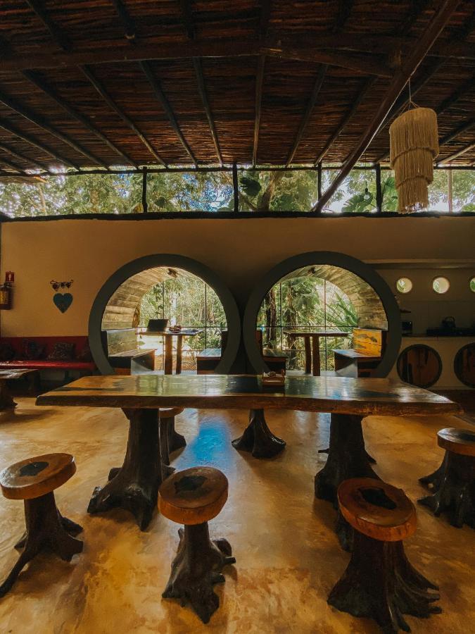 Hostal Mulut Tulum Pueblo Buitenkant foto