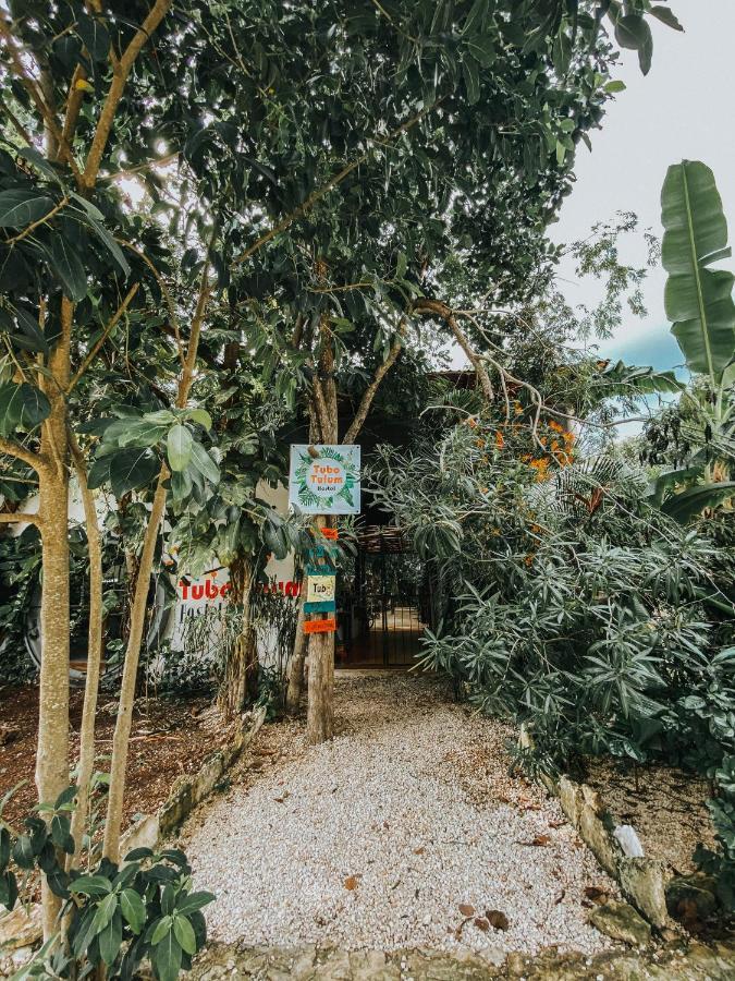 Hostal Mulut Tulum Pueblo Buitenkant foto