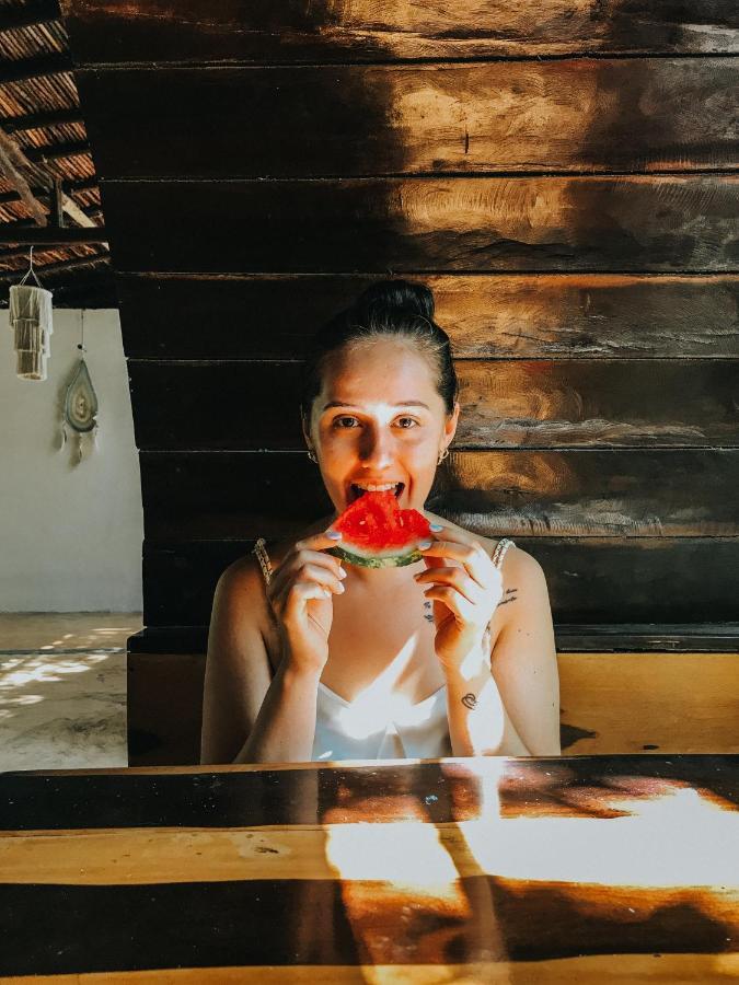 Hostal Mulut Tulum Pueblo Buitenkant foto
